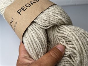 Wool 4 you pegasus 100 % merino - ufarvet lys beige